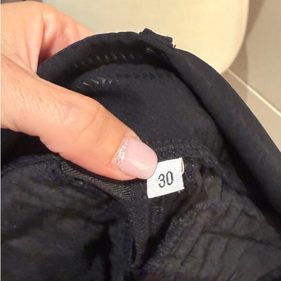 Equisite Full Seat Breeches – Black/Navy – Size 30 - Picture 3 of 3